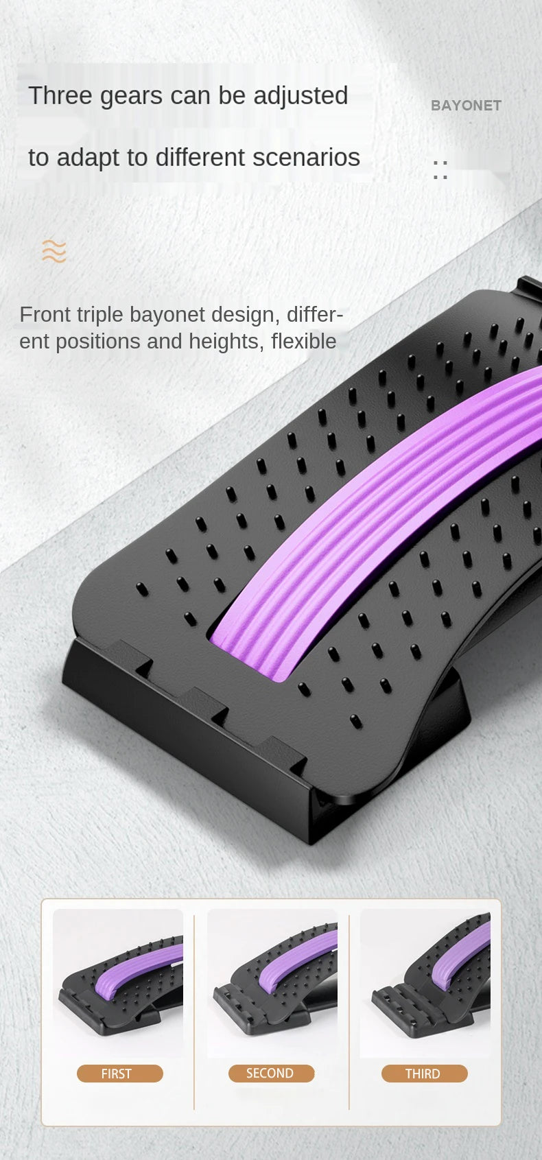 Lumbar Stretching Massager