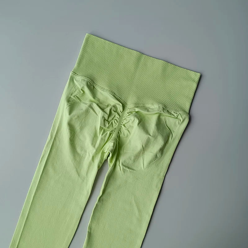 Women’s High Waist Seamless Push-Up Yoga Leggings