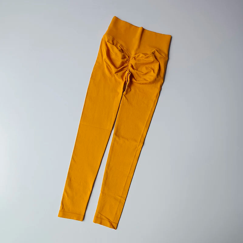 Women’s High Waist Seamless Push-Up Yoga Leggings