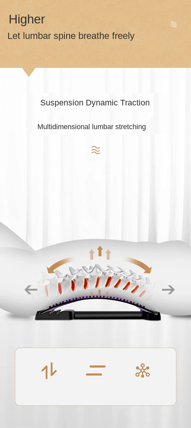 Lumbar Stretching Massager