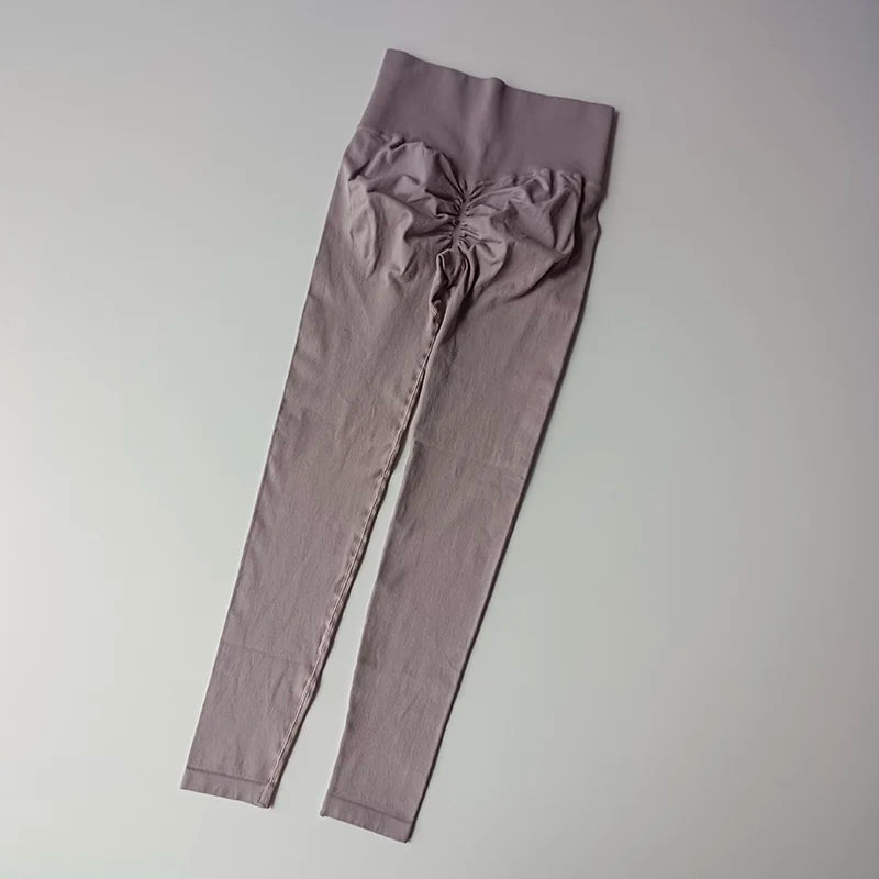 Women’s High Waist Seamless Push-Up Yoga Leggings