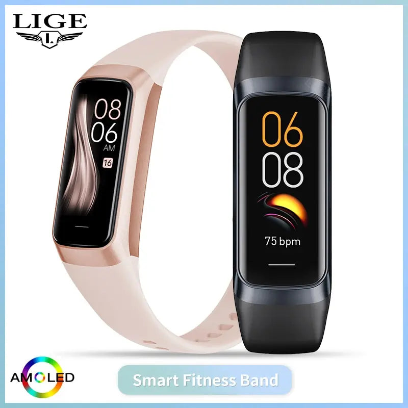 LIGE 2023 AMOLED Smartwatch