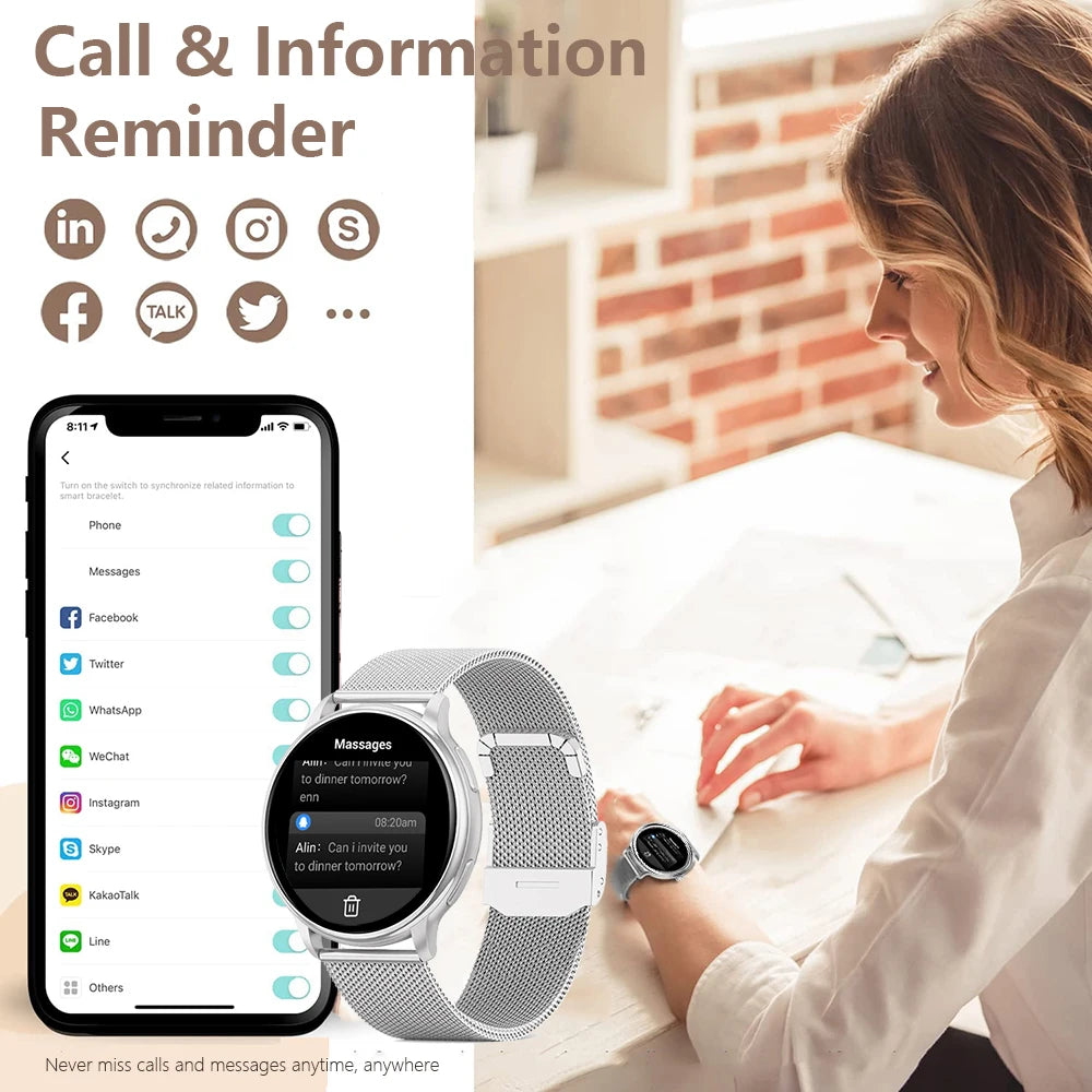 MEVADEN Y22 Bluetooth Call Smartwatch