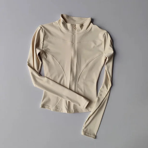 Women’s Outdoor Slim Fit Quick-Dry Zipper Jacket