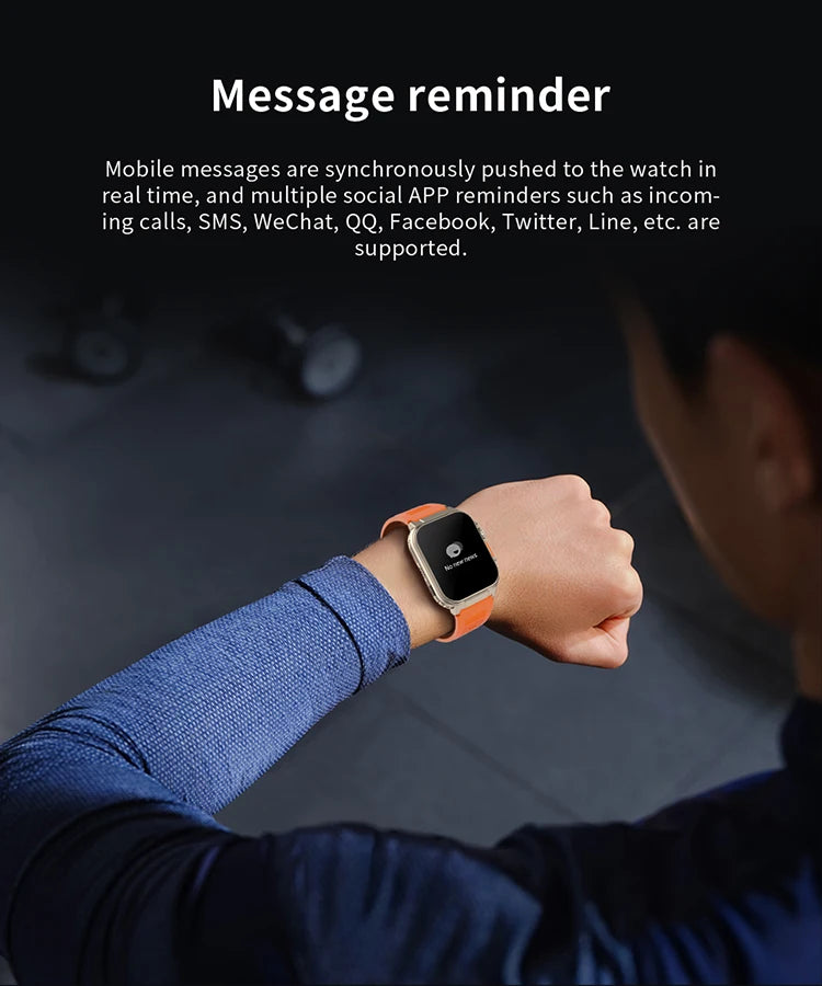 A70 Smart Watch 1.96" Bluetooth Call, Music
