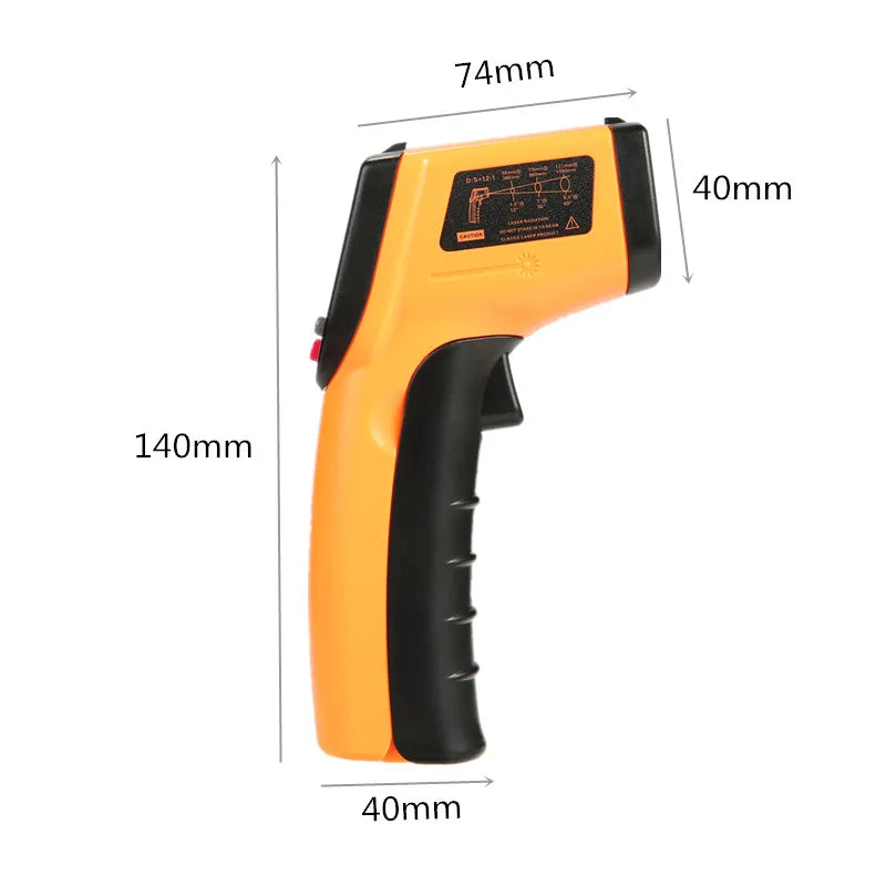 Digital Infrared Thermometer Contactless IR Laser Pyrometer