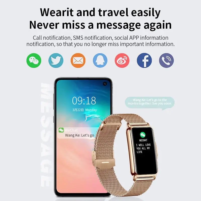 LIGE Women’s Smartwatch