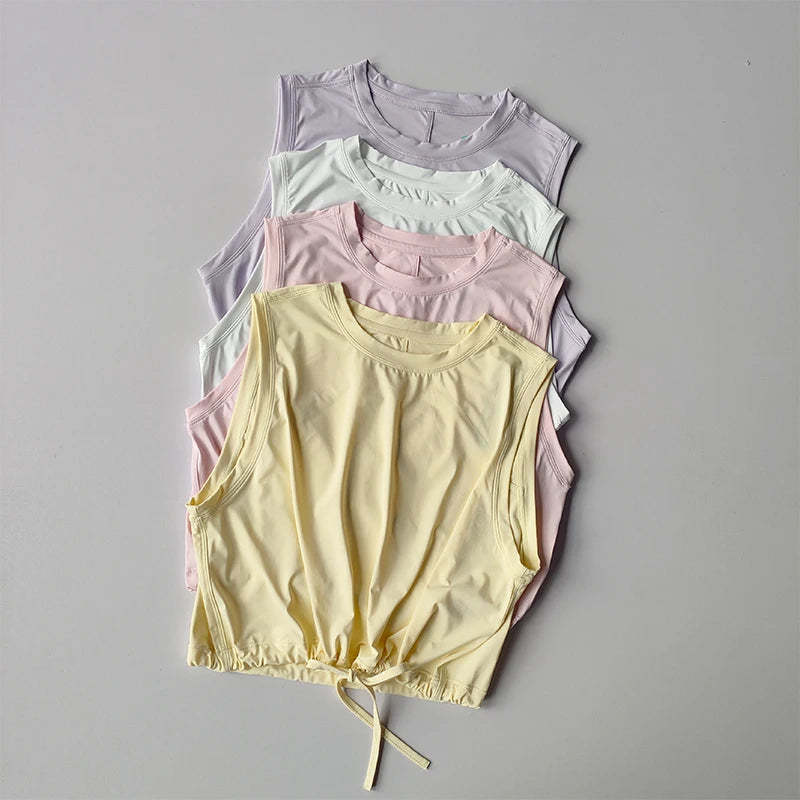Women’s Summer Breathable Loose Yoga Vest