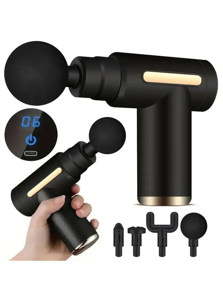 USB Mini Massage Gun for Muscle Relaxation