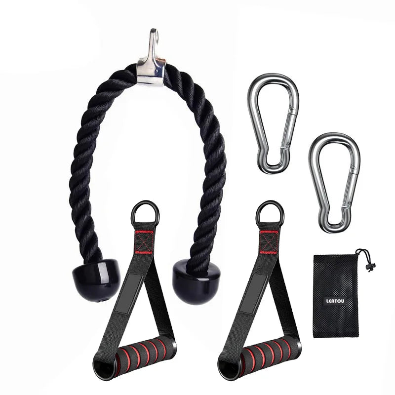 Triceps & Face Pull Rope Handle for Gym