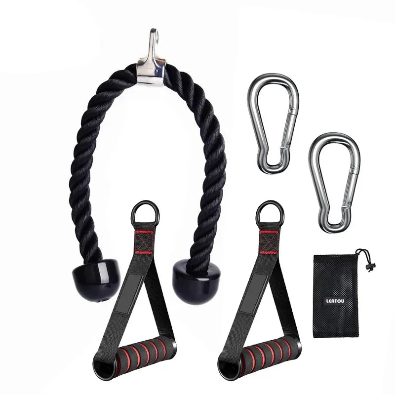 Triceps & Face Pull Rope Handle for Gym
