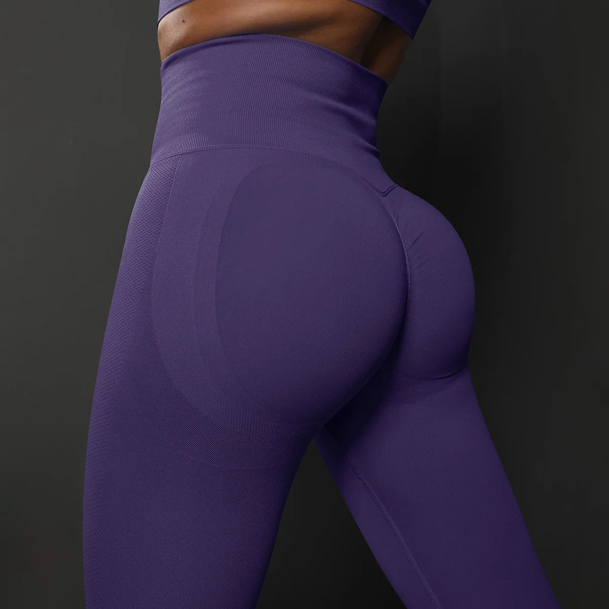 Women’s High Waist Seamless Push-Up Yoga Leggings
