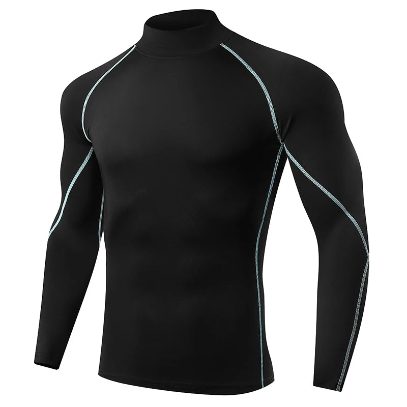 Men’s Quick-Dry Long Sleeve Compression Shirt