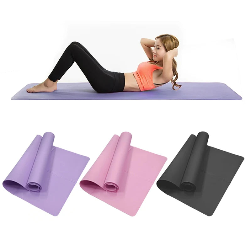 4mm EVA Anti-Slip Yoga Mat – Fitness Mat for Yoga & Pilates