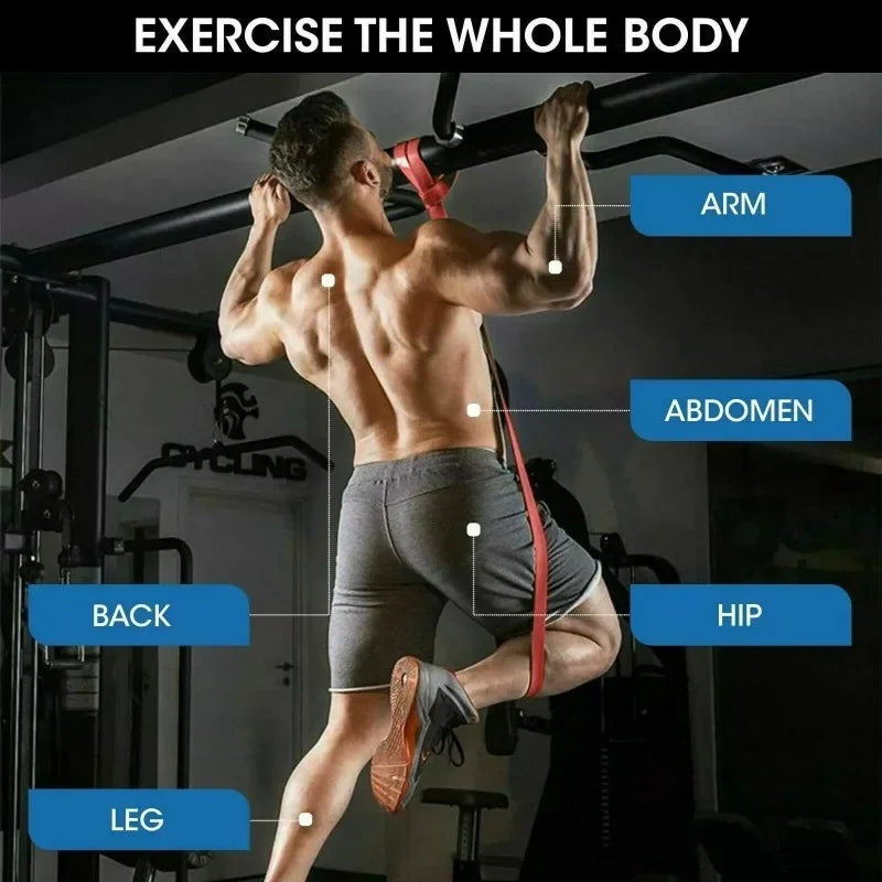 Resistance Bands – Elastic Exercise Bands for Home Workout & Strength Training