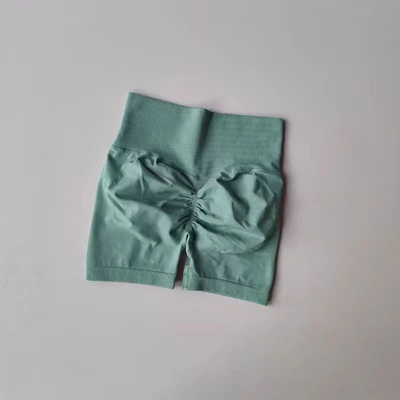 Women’s Summer High-Waist Push-Up Yoga Shorts