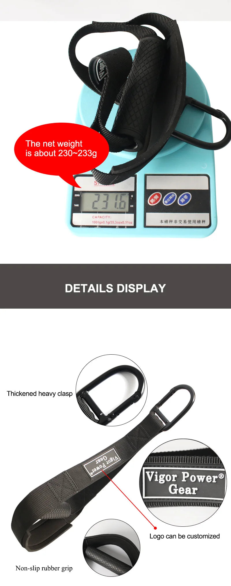 Triceps & Face Pull Rope Handle for Gym