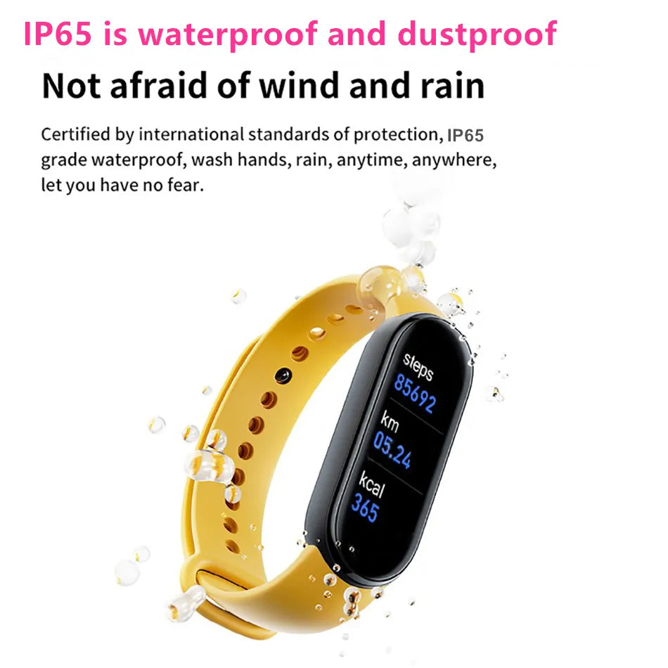 M6 Fitness Smartwatch for Men & Women