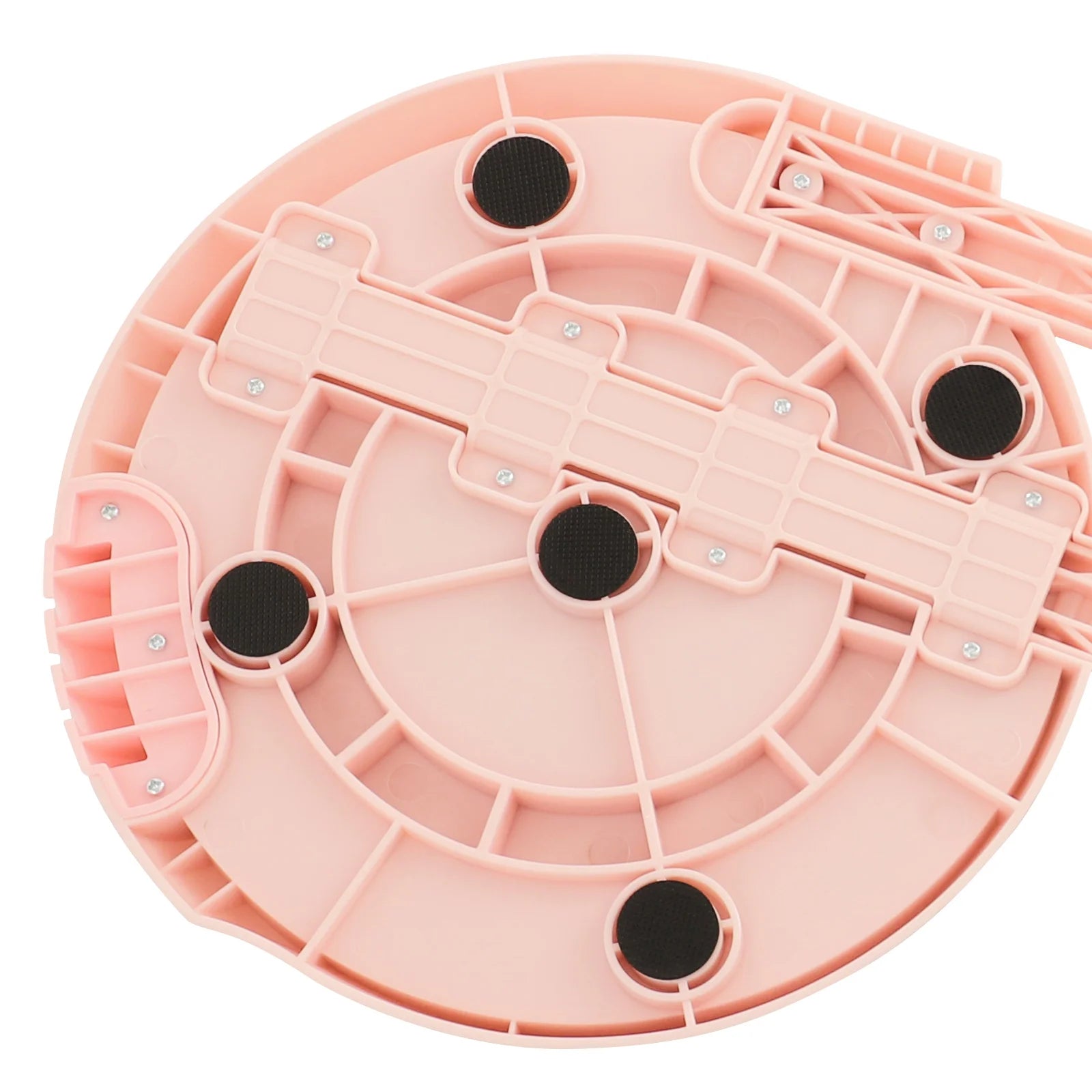 Waist Twisting Fitness Board with Elastic Tension Ropes