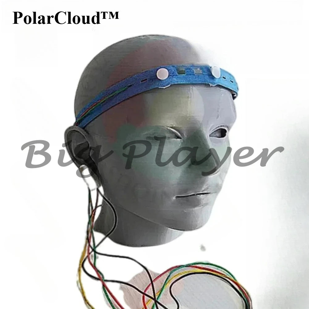 Simple Electrode Cap EEG Headband for OpenBCI & Devices