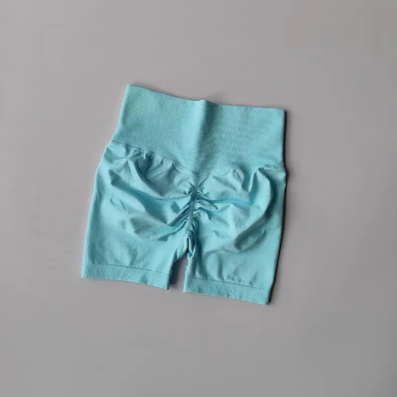 Women’s Summer High-Waist Push-Up Yoga Shorts