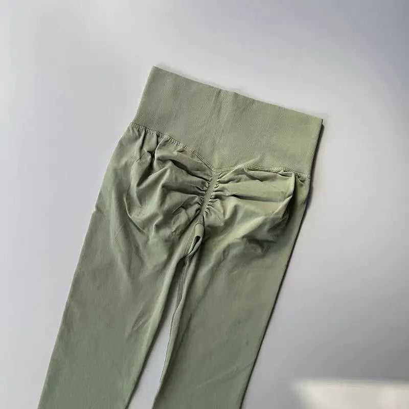 Women’s High Waist Seamless Push-Up Yoga Leggings