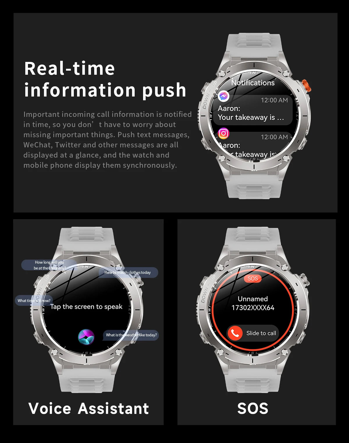 2025 Xiaomi Ultra GPS Smartwatch