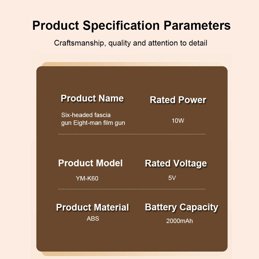 Fascia Gun Muscle Massager