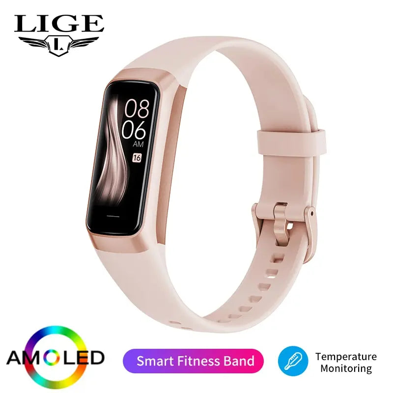 LIGE 2023 AMOLED Smartwatch