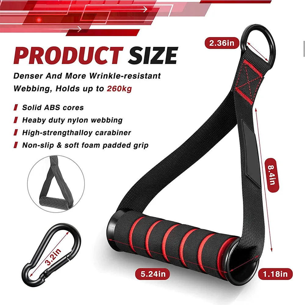 Triceps & Face Pull Rope Handle for Gym