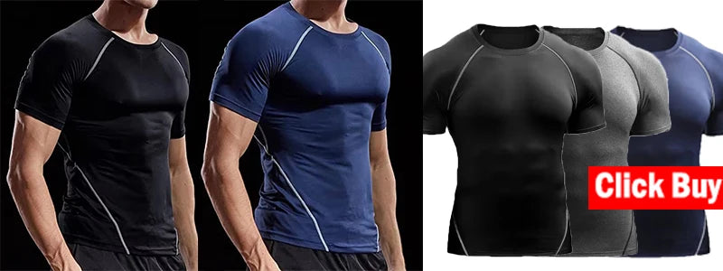 Men’s Quick-Dry Long Sleeve Compression Shirt