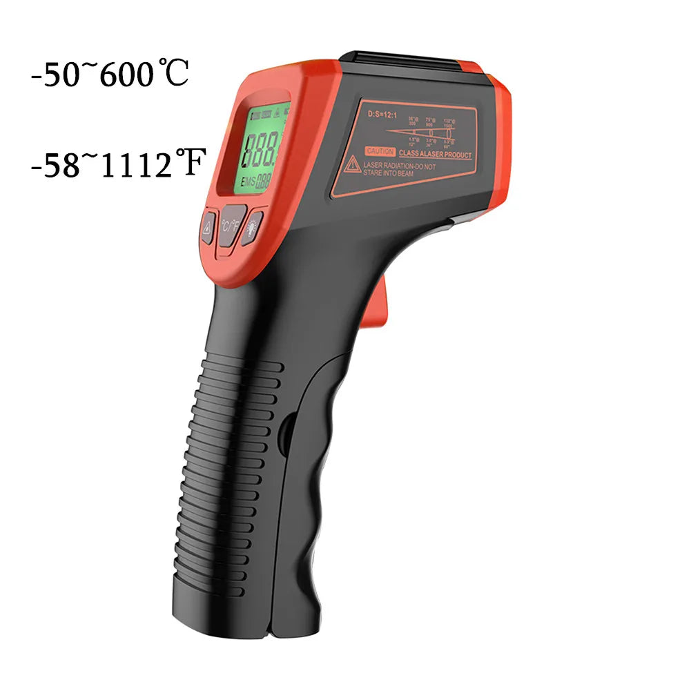 Digital Infrared Thermometer Contactless IR Laser Pyrometer