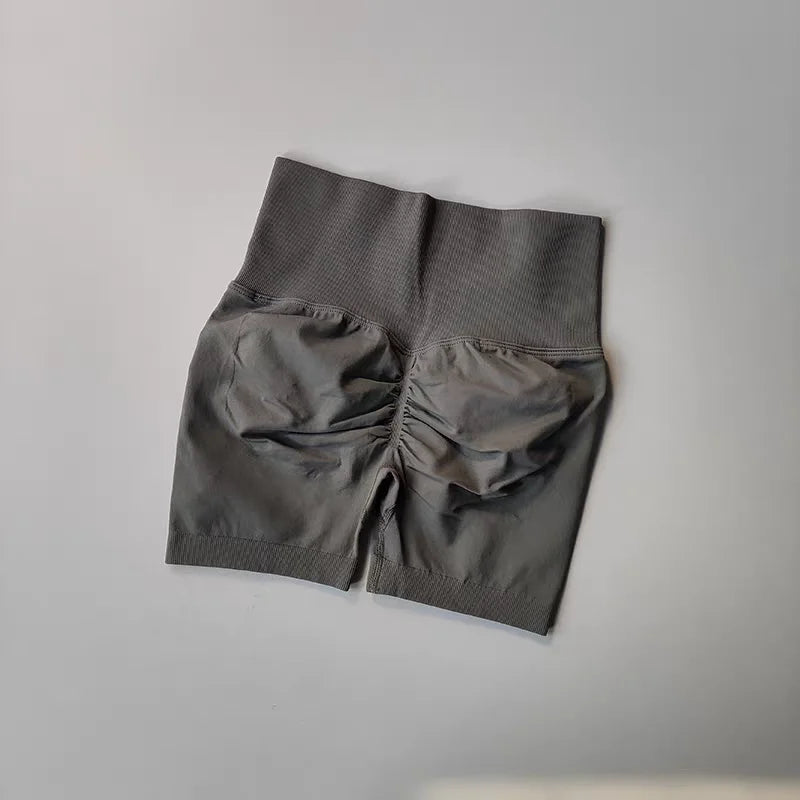 Women’s Summer High-Waist Push-Up Yoga Shorts