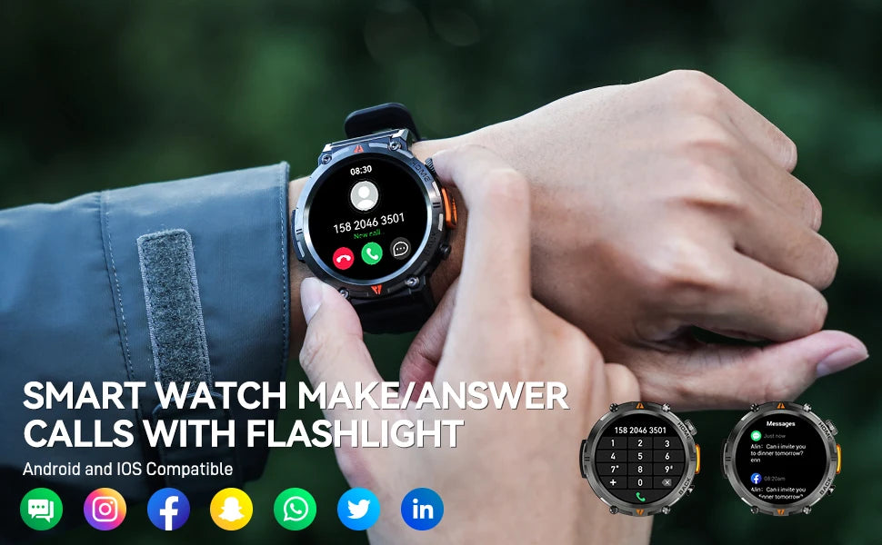 EIGIIS KE3 2024 Bluetooth Call Smartwatch