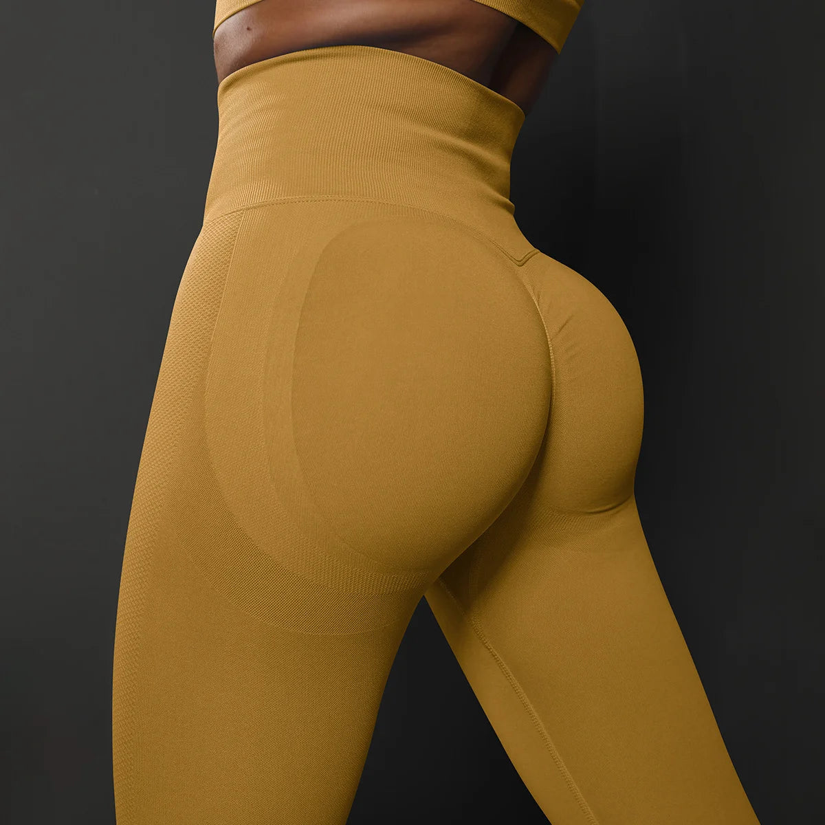 Women’s High Waist Seamless Push-Up Yoga Leggings