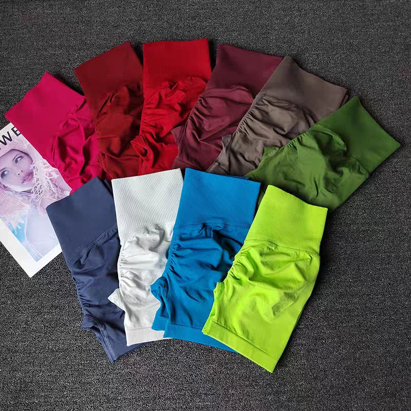 Women’s Summer High-Waist Push-Up Yoga Shorts