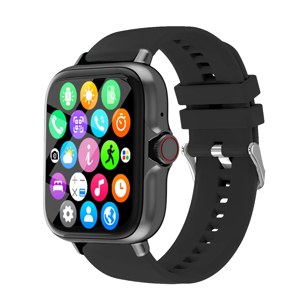 Unisex 1.83'' Waterproof Fitness Smartwatch