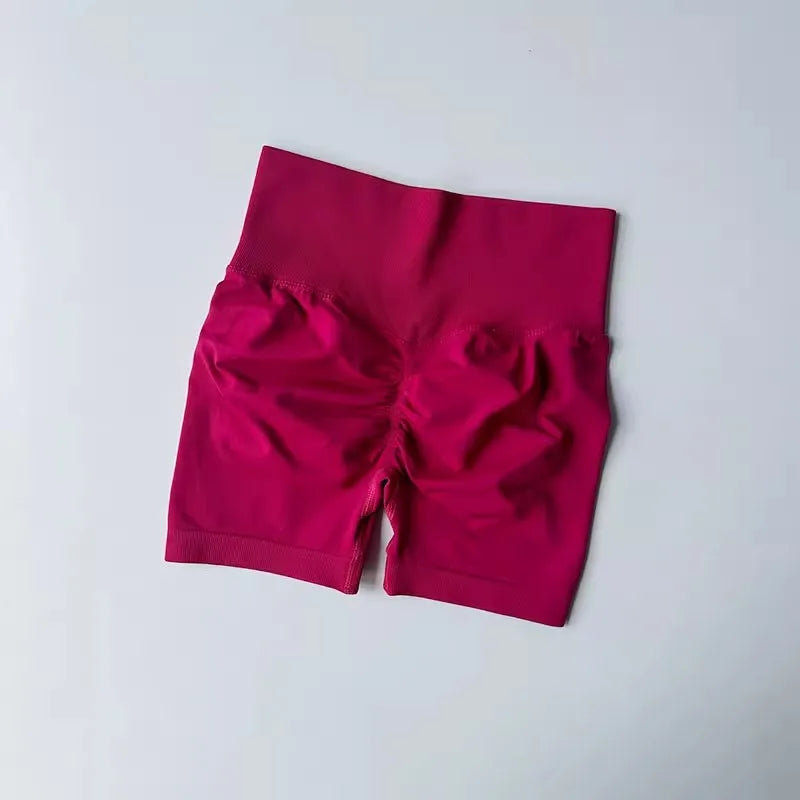Women’s Summer High-Waist Push-Up Yoga Shorts
