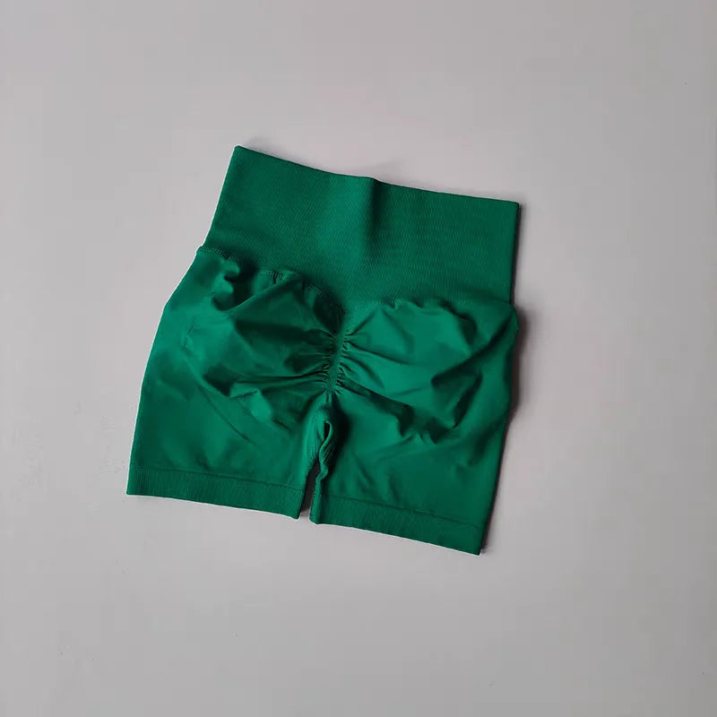 Women’s Summer High-Waist Push-Up Yoga Shorts