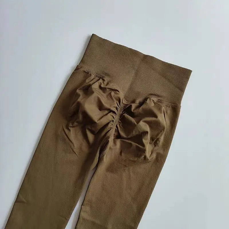 Women’s High Waist Seamless Push-Up Yoga Leggings