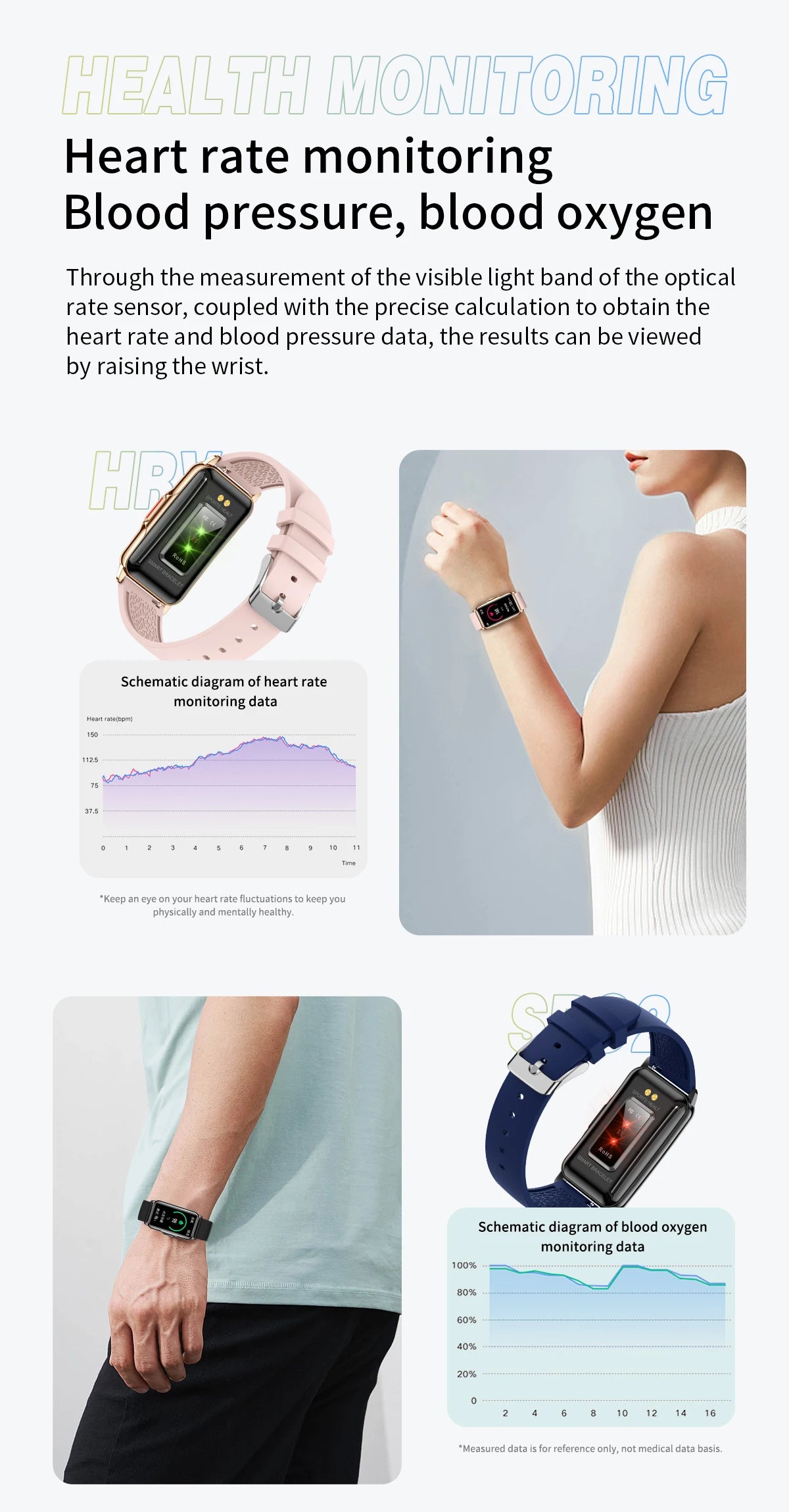 Smart Waterproof Fitness Tracker Watch