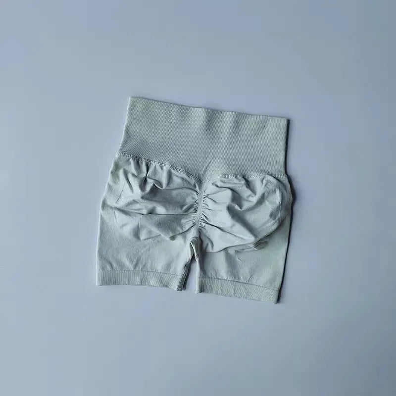 Women’s Summer High-Waist Push-Up Yoga Shorts