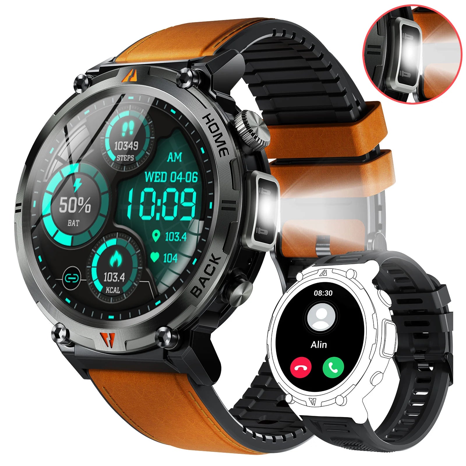 EIGIIS KE3 2024 Bluetooth Call Smartwatch