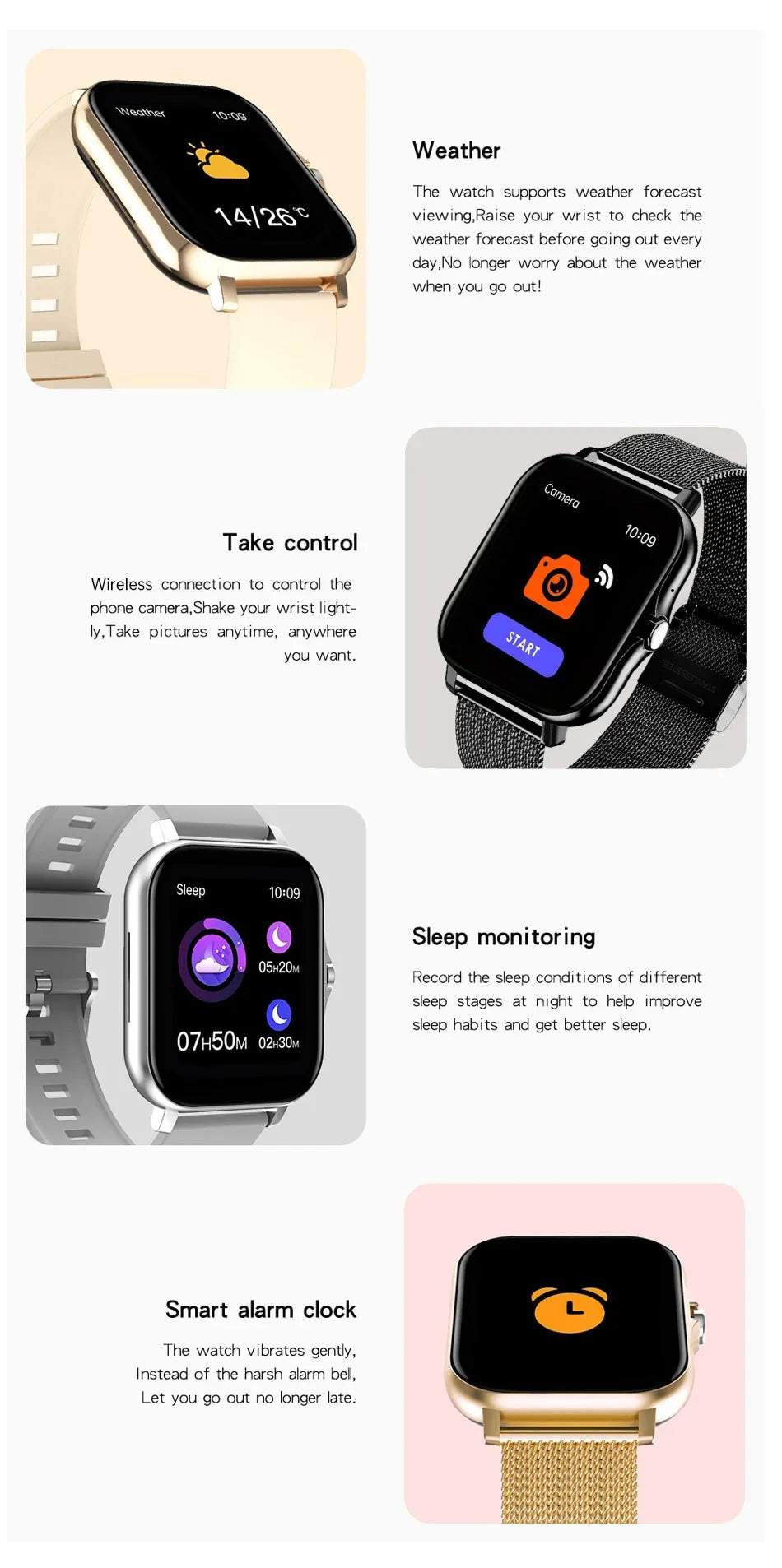 New Smartwatch 1.44" Color Screen