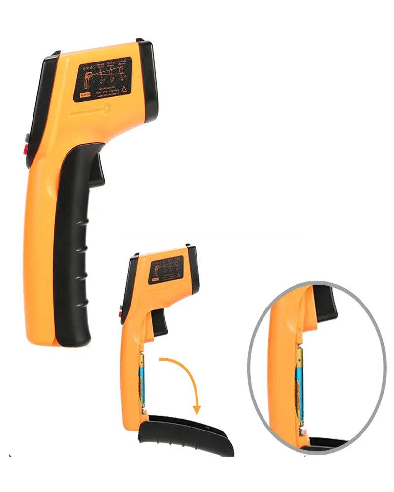 Digital Infrared Thermometer Contactless IR Laser Pyrometer