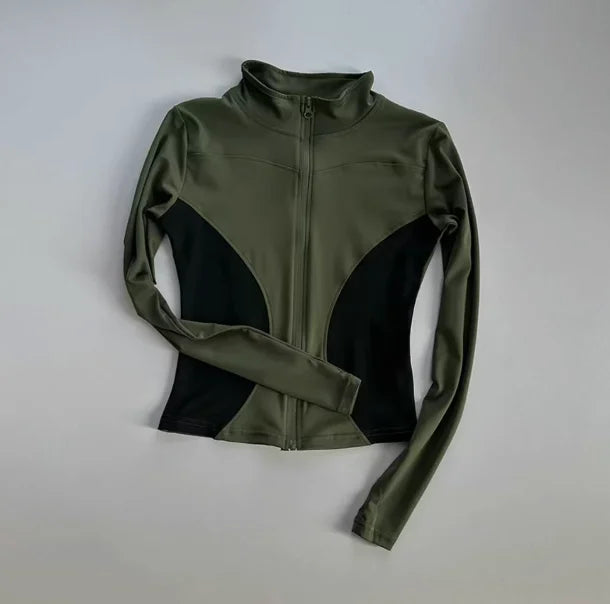 Women’s Outdoor Slim Fit Quick-Dry Zipper Jacket