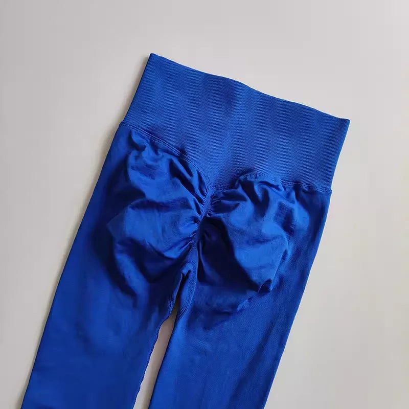 Women’s High Waist Seamless Push-Up Yoga Leggings