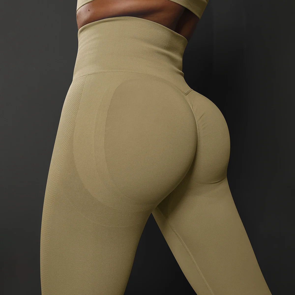 Women’s High Waist Seamless Push-Up Yoga Leggings