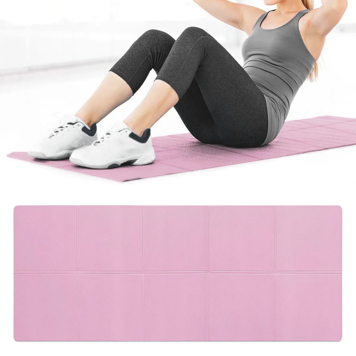 4mm EVA Anti-Slip Yoga Mat – Fitness Mat for Yoga & Pilates