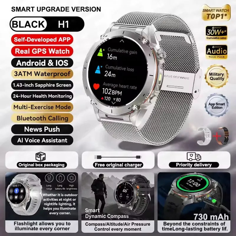 2025 Xiaomi Ultra GPS Smartwatch